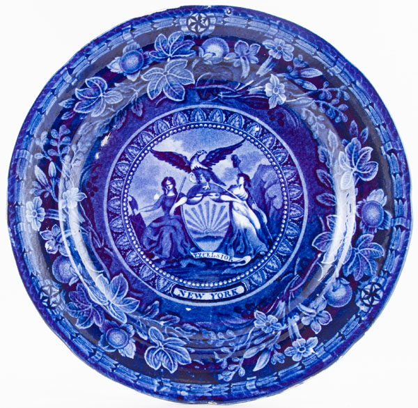 Plate c1830 New York